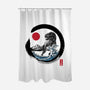 Enso T-Rex-None-Polyester-Shower Curtain-DrMonekers