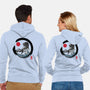 Enso T-Rex-Unisex-Zip-Up-Sweatshirt-DrMonekers