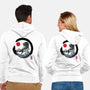 Enso T-Rex-Unisex-Zip-Up-Sweatshirt-DrMonekers