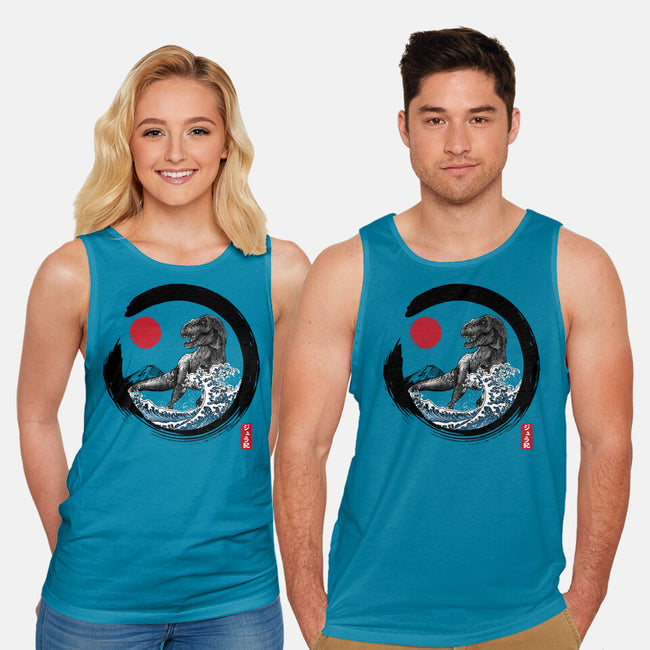 Enso T-Rex-Unisex-Basic-Tank-DrMonekers