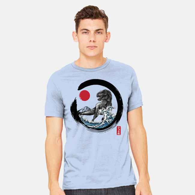 Enso T-Rex-Mens-Heavyweight-Tee-DrMonekers