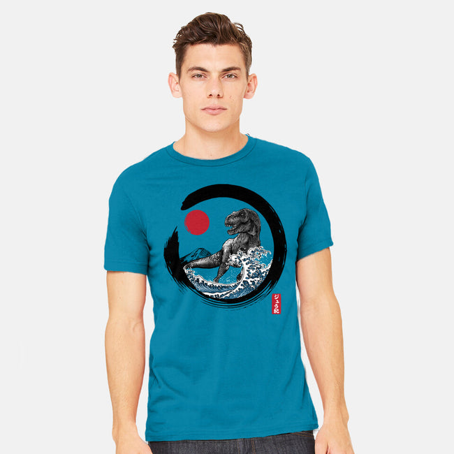 Enso T-Rex-Mens-Heavyweight-Tee-DrMonekers