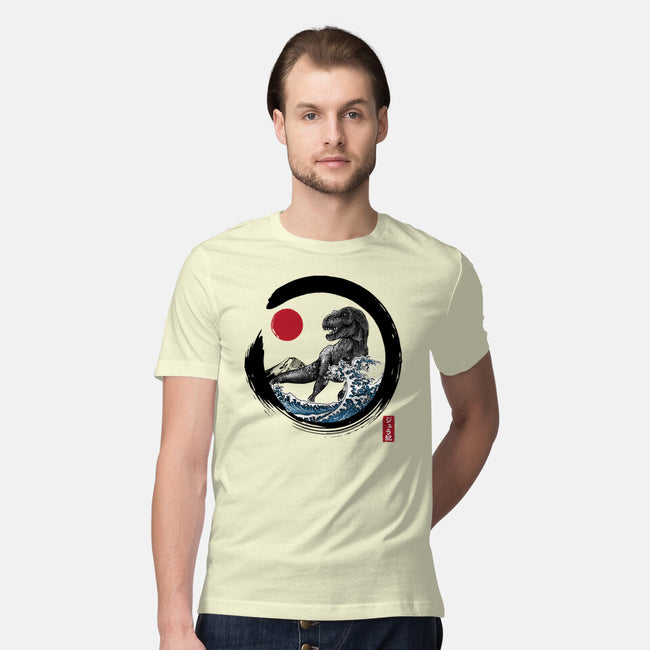 Enso T-Rex-Mens-Premium-Tee-DrMonekers