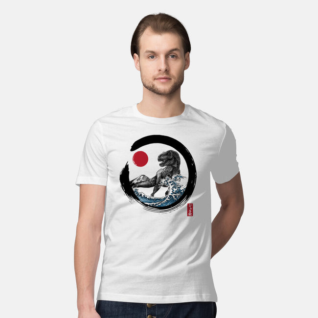 Enso T-Rex-Mens-Premium-Tee-DrMonekers