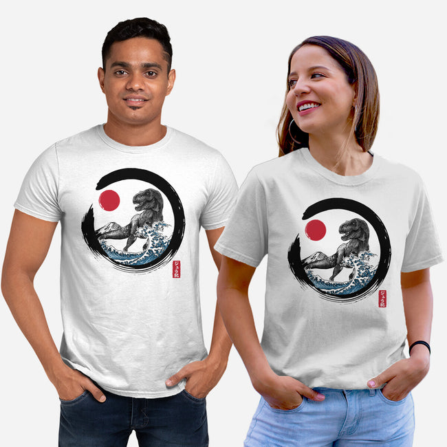 Enso T-Rex-Unisex-Basic-Tee-DrMonekers