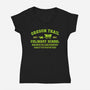 Oregon Trail Culinary School-Womens-V-Neck-Tee-kg07