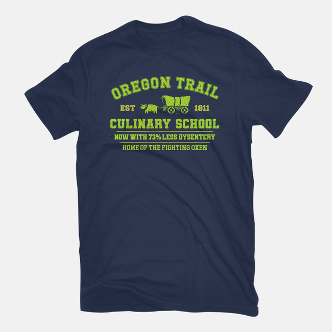 Oregon Trail Culinary School-Mens-Heavyweight-Tee-kg07