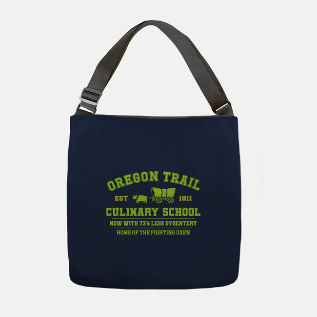 Oregon Trail Culinary School-None-Adjustable Tote-Bag-kg07