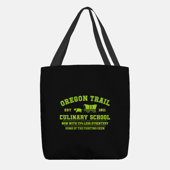 Oregon Trail Culinary School-None-Basic Tote-Bag-kg07