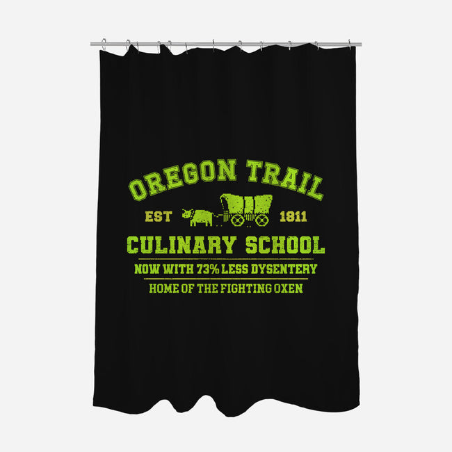 Oregon Trail Culinary School-None-Polyester-Shower Curtain-kg07
