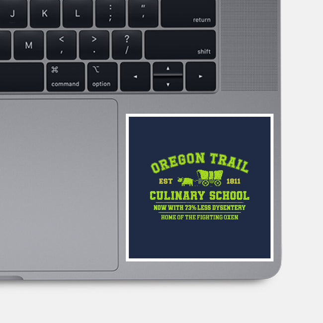Oregon Trail Culinary School-None-Glossy-Sticker-kg07