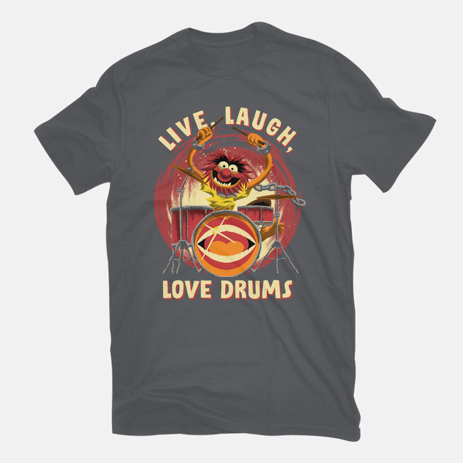 Love Drums-Mens-Premium-Tee-rmatix