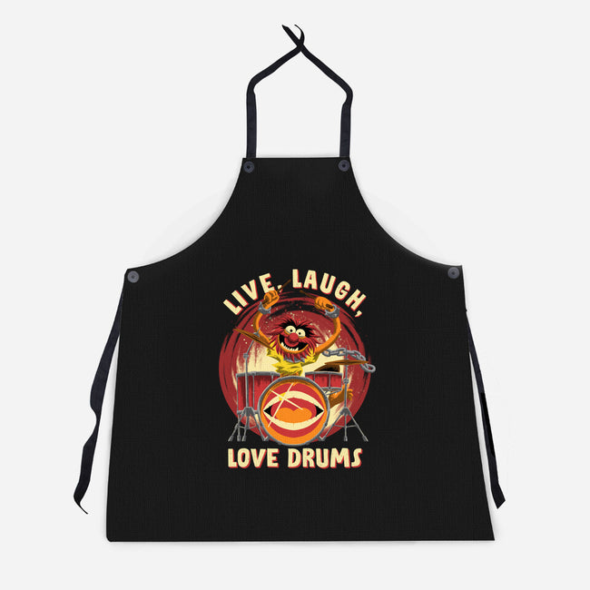 Love Drums-Unisex-Kitchen-Apron-rmatix