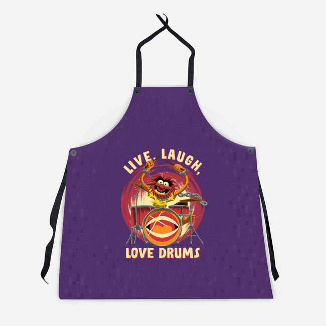 Love Drums-Unisex-Kitchen-Apron-rmatix