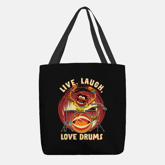 Love Drums-None-Basic Tote-Bag-rmatix