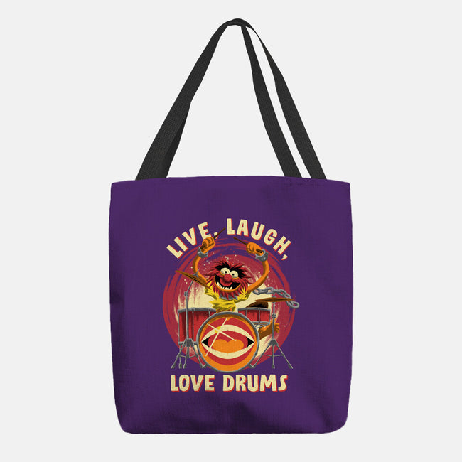 Love Drums-None-Basic Tote-Bag-rmatix