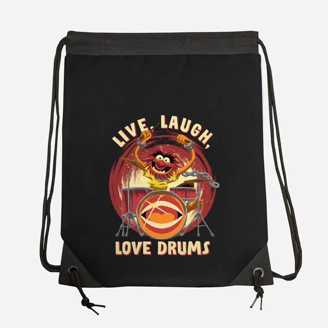 Love Drums-None-Drawstring-Bag-rmatix