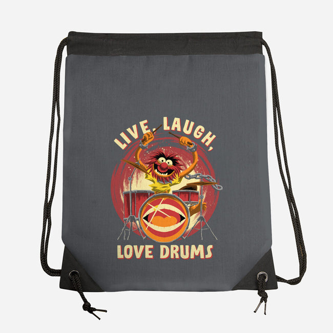 Love Drums-None-Drawstring-Bag-rmatix