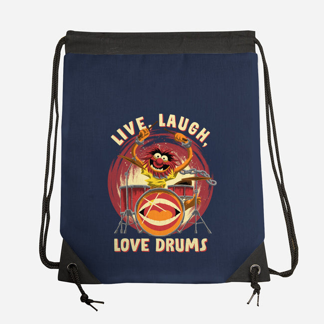 Love Drums-None-Drawstring-Bag-rmatix