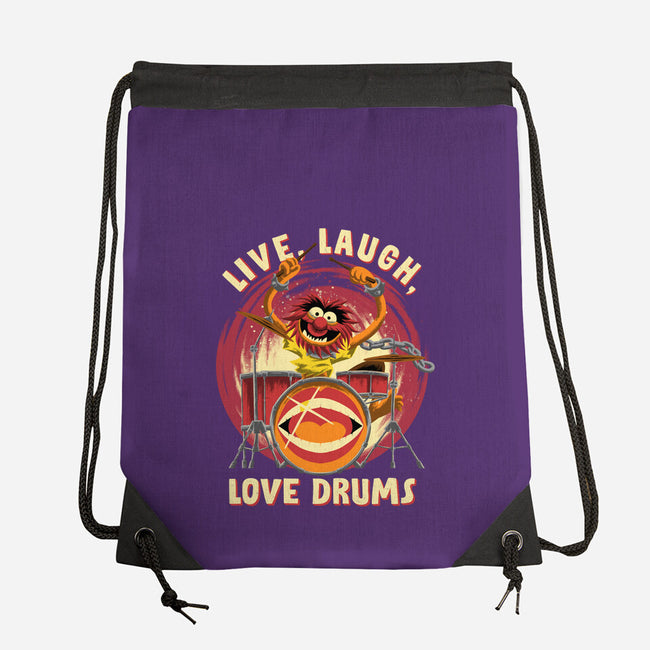 Love Drums-None-Drawstring-Bag-rmatix