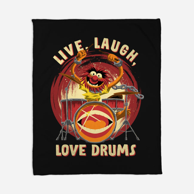 Love Drums-None-Fleece-Blanket-rmatix