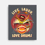 Love Drums-None-Stretched-Canvas-rmatix