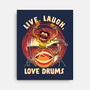 Love Drums-None-Stretched-Canvas-rmatix