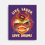 Love Drums-None-Stretched-Canvas-rmatix