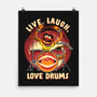 Love Drums-None-Matte-Poster-rmatix