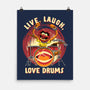 Love Drums-None-Matte-Poster-rmatix