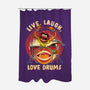 Love Drums-None-Polyester-Shower Curtain-rmatix