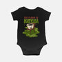 The Floor Is Matcha-Baby-Basic-Onesie-Danhood