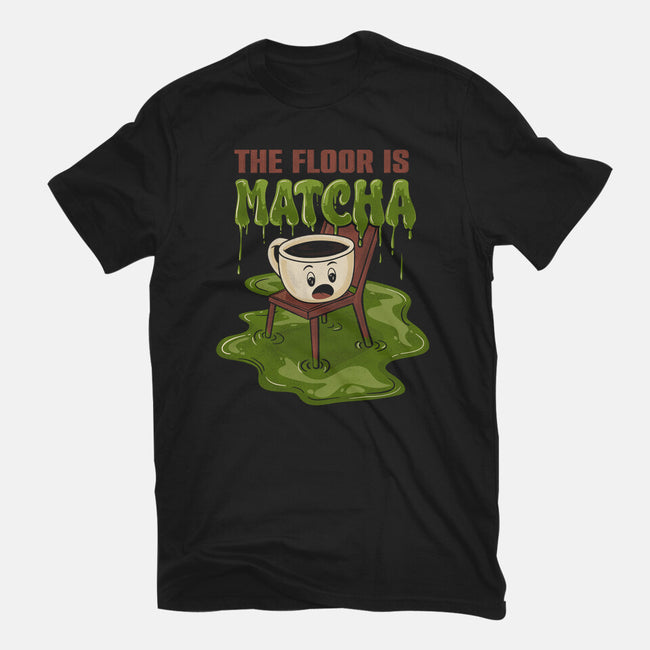 The Floor Is Matcha-Mens-Heavyweight-Tee-Danhood