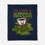 The Floor Is Matcha-None-Fleece-Blanket-Danhood