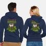 The Floor Is Matcha-Unisex-Zip-Up-Sweatshirt-Danhood