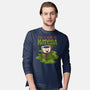 The Floor Is Matcha-Mens-Long Sleeved-Tee-Danhood