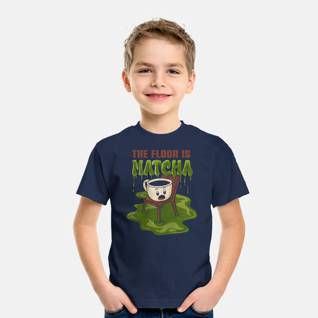 The Floor Is Matcha-Youth-Basic-Tee-Danhood