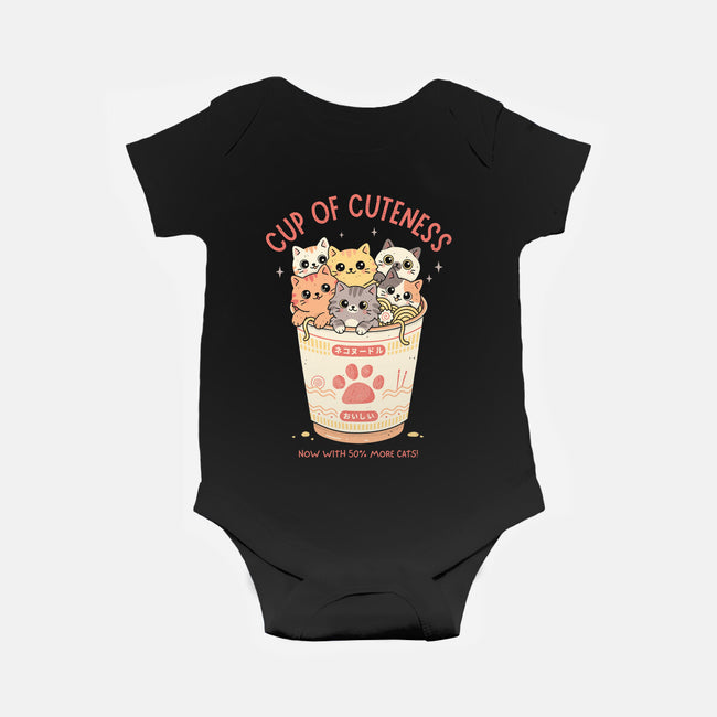 Cup Of Cuteness-Baby-Basic-Onesie-GODZILLARGE