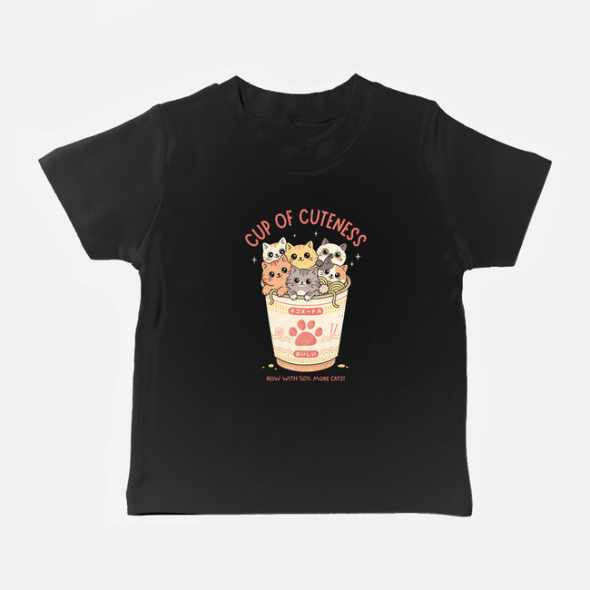 Cup Of Cuteness-Baby-Basic-Tee-GODZILLARGE