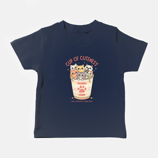 Cup Of Cuteness-Baby-Basic-Tee-GODZILLARGE