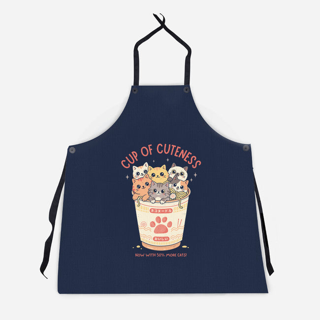 Cup Of Cuteness-Unisex-Kitchen-Apron-GODZILLARGE