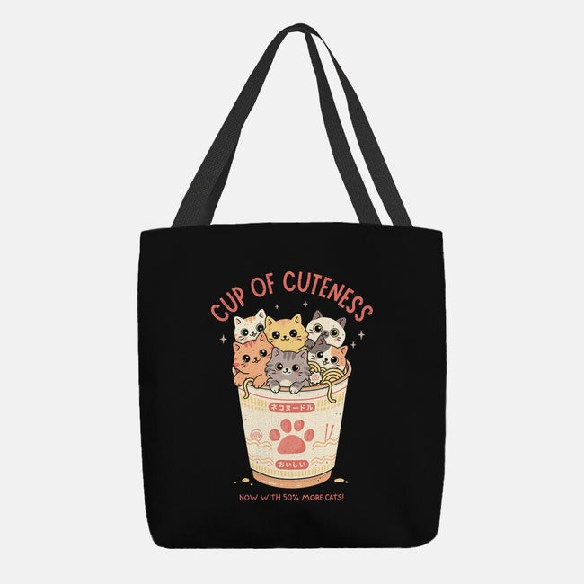Cup Of Cuteness-None-Basic Tote-Bag-GODZILLARGE