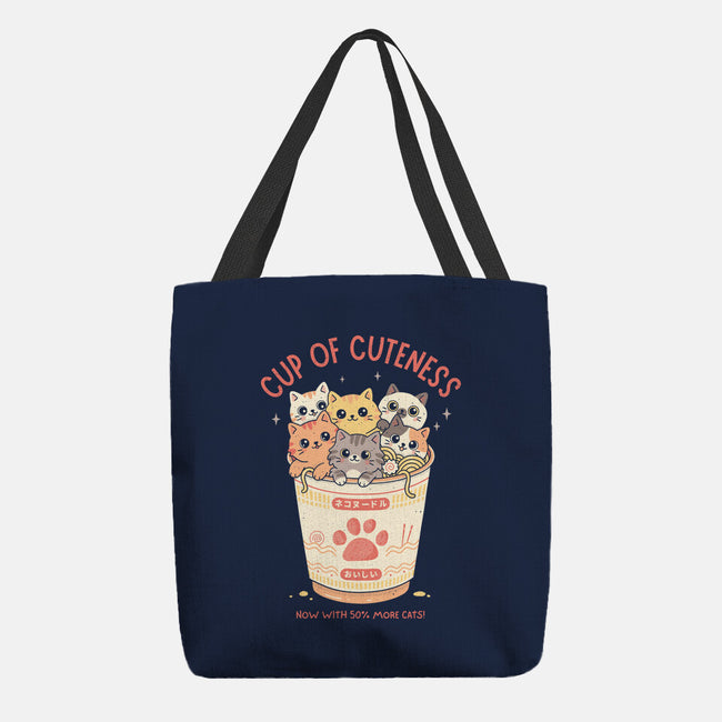 Cup Of Cuteness-None-Basic Tote-Bag-GODZILLARGE
