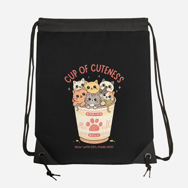 Cup Of Cuteness-None-Drawstring-Bag-GODZILLARGE