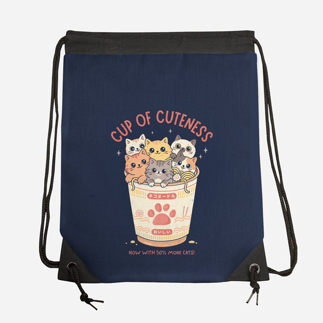 Cup Of Cuteness-None-Drawstring-Bag-GODZILLARGE