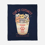 Cup Of Cuteness-None-Fleece-Blanket-GODZILLARGE