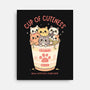 Cup Of Cuteness-None-Stretched-Canvas-GODZILLARGE