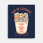 Cup Of Cuteness-None-Stretched-Canvas-GODZILLARGE