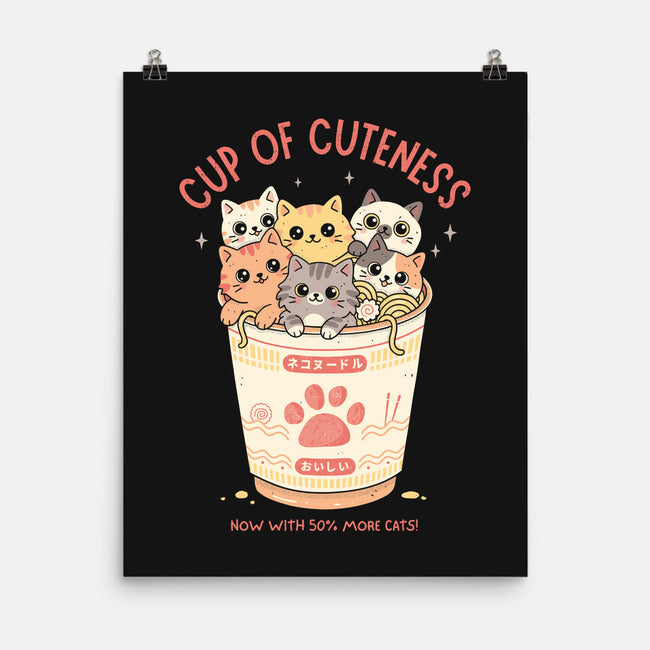 Cup Of Cuteness-None-Matte-Poster-GODZILLARGE