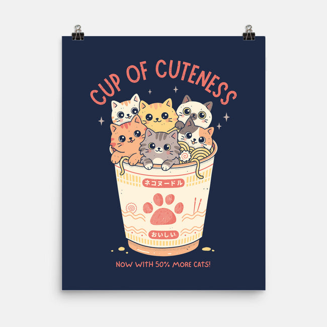 Cup Of Cuteness-None-Matte-Poster-GODZILLARGE